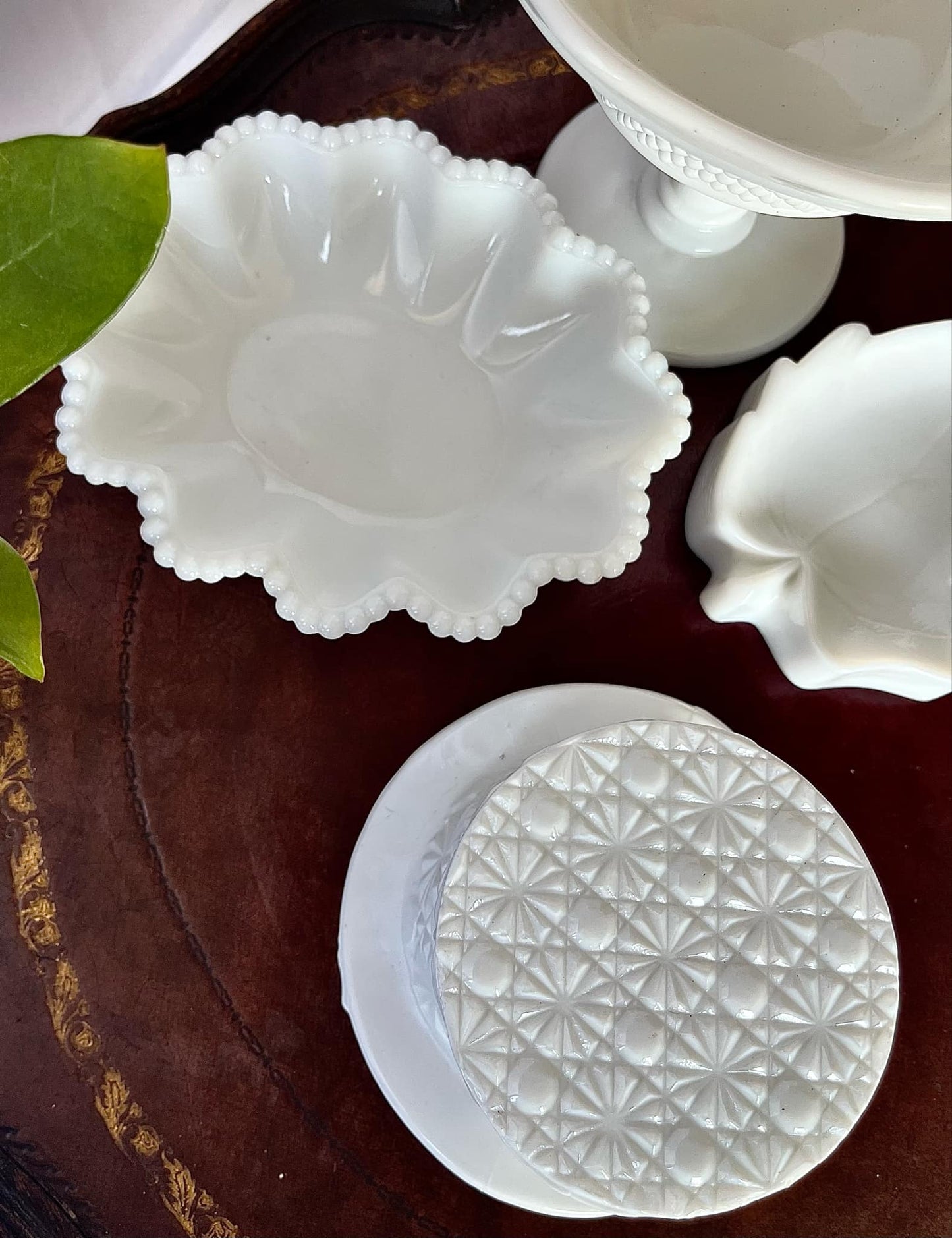 Milk Glass Starter Set of 4 #MilkglassLOVERS