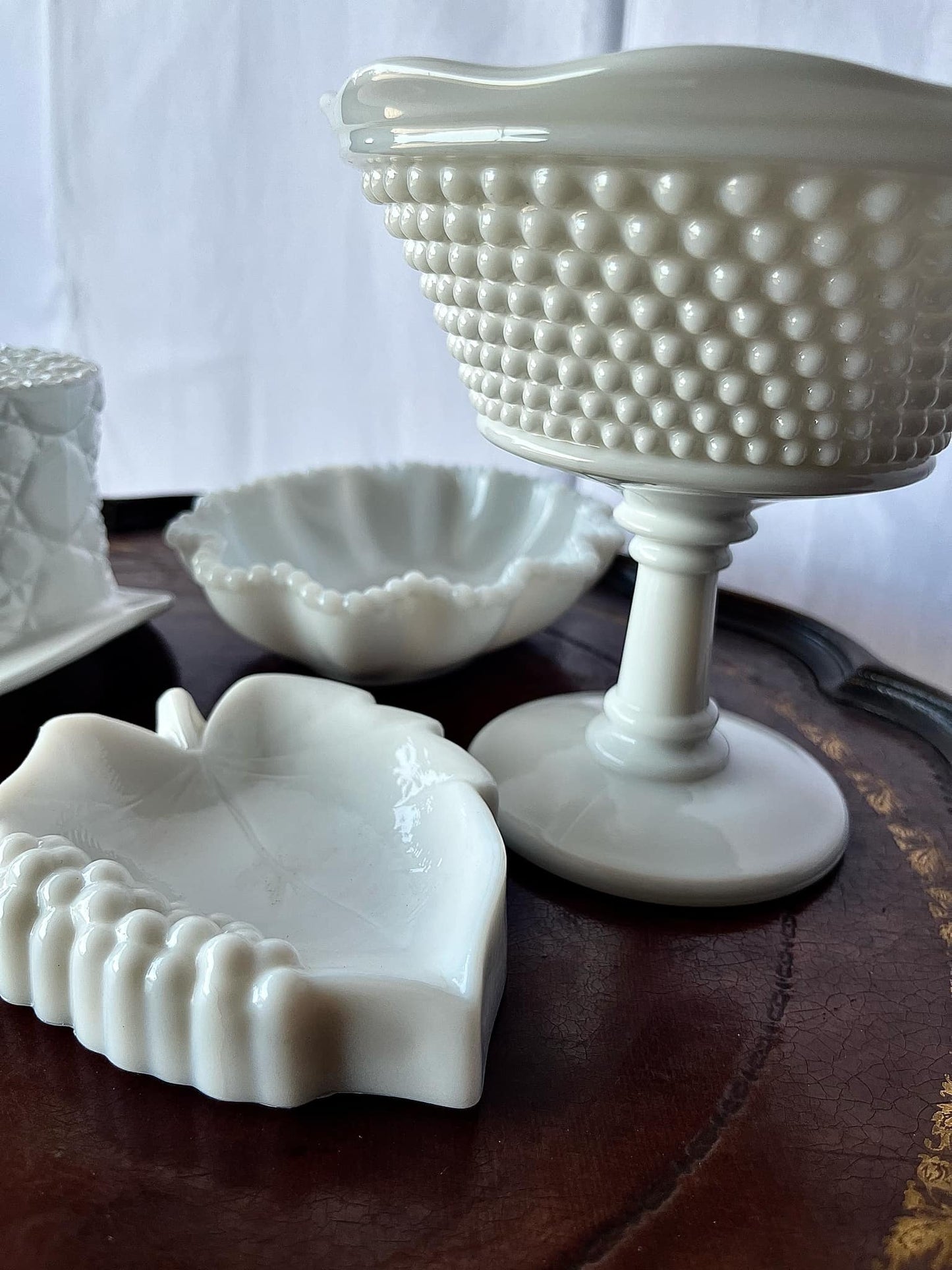 Milk Glass Starter Set of 4      #MilkglassLOVERS